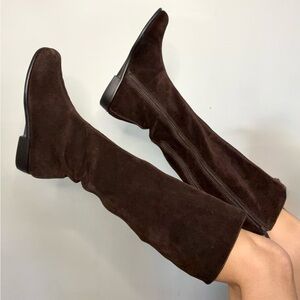 Aersoles suede knee high boots